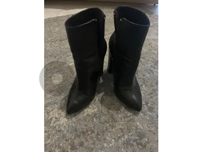 Black high boots
