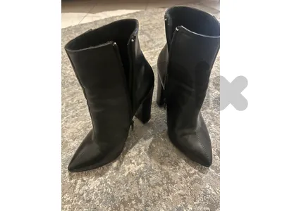 Black high boots