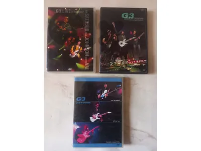 G3 3 live music concerts on DVDs