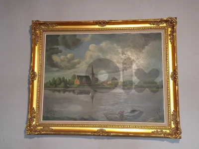 european antique oil painting