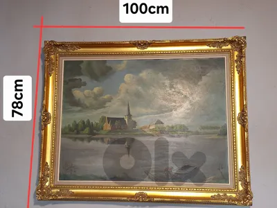 european antique oil painting