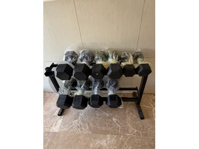 new hexagon dumbbells