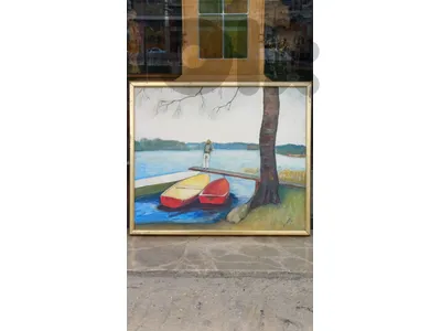 لوحة رسم زيتي اوروبية