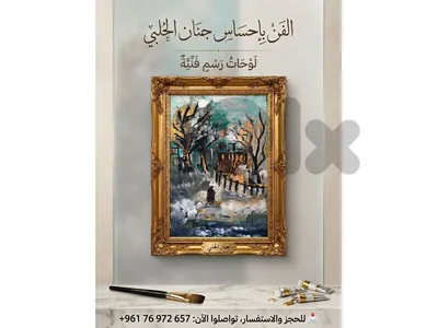 رسم زيتي