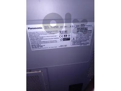Panasonic plasma tv