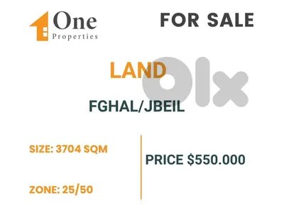LAND FOR SALE IN FGHAL