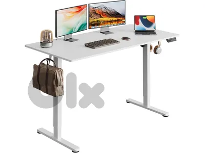 Height-Adjustable Desk 160 x 70 cm with Quiet Motor and Memory