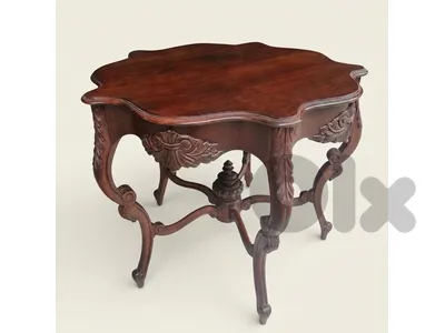 frensh table antique طاولة وسط فرنسية خشب جوز شغل حفر مميز ولا اروع سعر لقطة