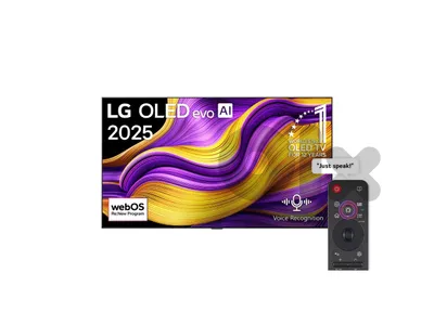 LG 65 inch G5 OLED EVO AI Smart TV 165hz refresh rate
