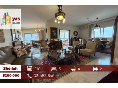 Sheileh 210m2 | Fully Renovated | Mint Condition | Panoramic View | EL |
