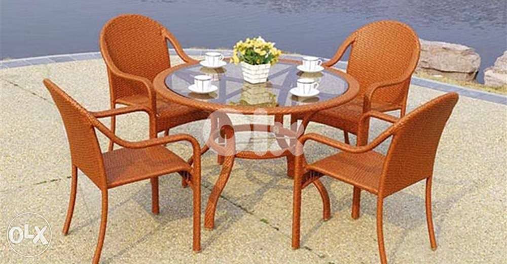 rattan table r1 0