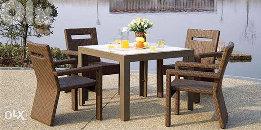 rattan table ce1 0
