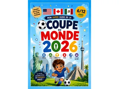 Guide Coupe du Monde 2026 Enfant PDF | Planner Football 6-12 Ans | Jeux, Pronostics, Calendrier Matchs, Activités Coupe du Monde | Ebook
