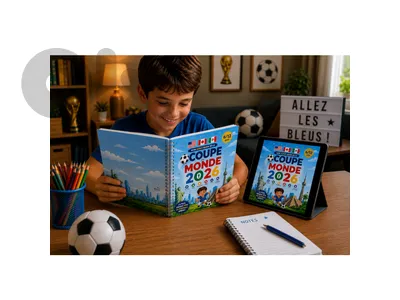 Guide Coupe du Monde 2026 Enfant PDF | Planner Football 6-12 Ans | Jeux, Pronostics, Calendrier Matchs, Activités Coupe du Monde | Ebook