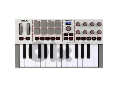Akai Professional MPK Mini IV MIDI Keyboard Controller - Gray
