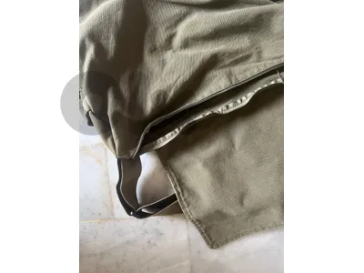 Vintage Olive Green Tote Bag