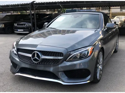 Mercedes-Benz C-Class 2018 c300 convertible amg package