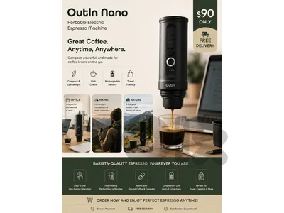 Outln Nano – Portable Espresso Machine