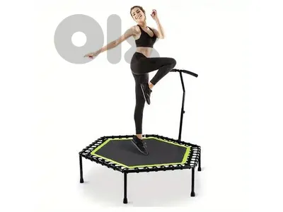 New Fitness Trampoline With Handle Bar