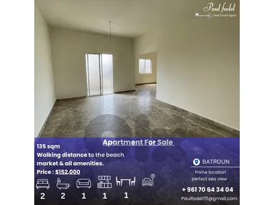 aparment for sale with sea view in a prime location