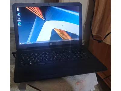 hp laptop black in perfect condition