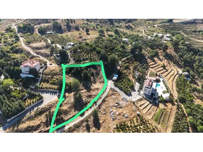 land for sale in zaarour أرض للبيع في الزعرور