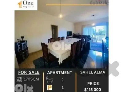 FURNISHED APARTMENT FOR SALE IN SAHEL ALMA
