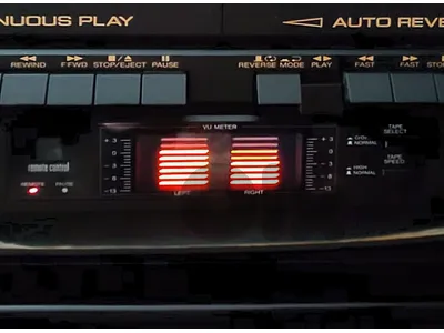 Vintage XBass BoomBox with original remote control from sharp Since 1980
Fully working ستريو قديم Vintage XBass BoomBox with original remote control from sharp Since 1980
Fully working ستريو قديم