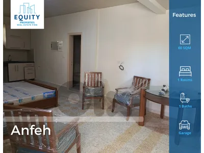 Furnished 60 SQM Apartment/Studio For Rent In Anfeh #CM358131