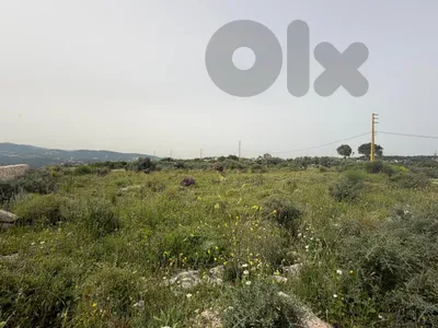 L21306 3,572 SQM Land with Mountain View For Sale in Bejdarfel Batroun