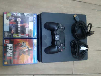ps4 slim used / 1 controler / 2 games ps4 slim used / 1 controler / 2 games