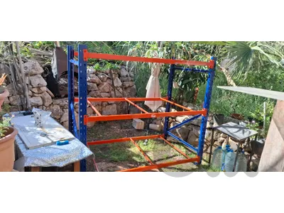 2 pcs Industrial racking 2 pcs Industrial racking