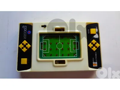 Soccer vintage 1979 handled toy by Entex Industries