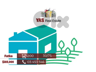 Fatqa 1200m2 Land | 30 / 75 Coefficient | Prime Location | WA |