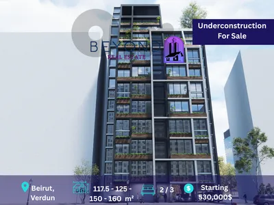 Under construction Apartments for Sale in Verdun /شقق للبيع
