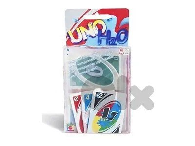 Original Uno H2o Plastic Cards Water Proof cut proof