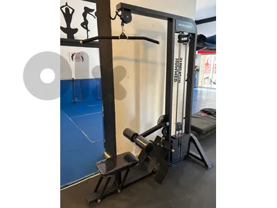 Lat Pull down + Row Hammer Strength 2 in 1