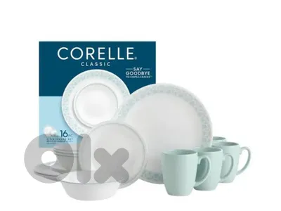 corelle delano dinnerware 16pc set