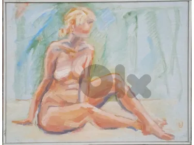 لوحة رسم زيتي اوروبية
