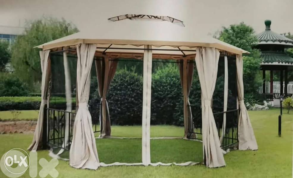 Aluminum tent. 0