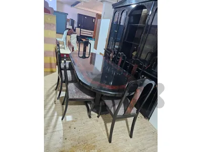 طاوله سفره خشب زان