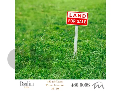 Bsalim | 480m² Land | 30/90 | Prime Location | Road Access | Investment Catch | Main Road Bsalim | 480m² Land | 30/90 | Prime Location | Road Access | Investment Catch | Main Road
