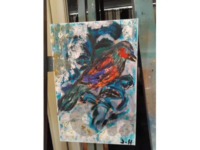 رسم زيتي