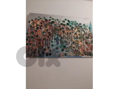 رسم زيتي