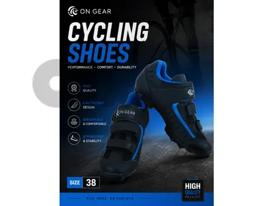 on gear cycling shoes