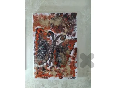 رسم  زيتي على القماش