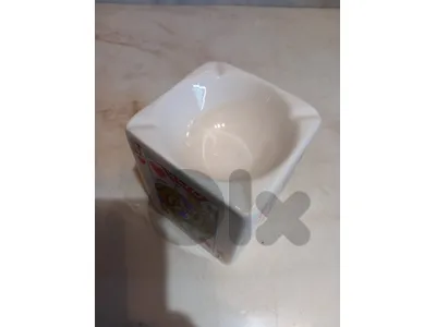 decorative playing cards ceramic ashtray 10*9cm