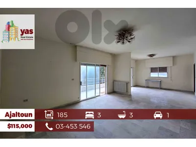 Ajaltoun 185m2 | Well Maintained | Calm Street | High End | DA