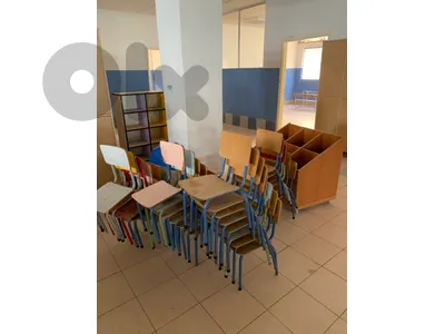 school tables and chairs