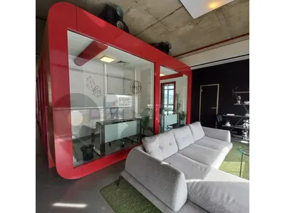 Furnished Office for Rent in Zalka – City And Sea View مكتب مفروش للإيجار في زلقا - إطلالة على المدينة والبحر